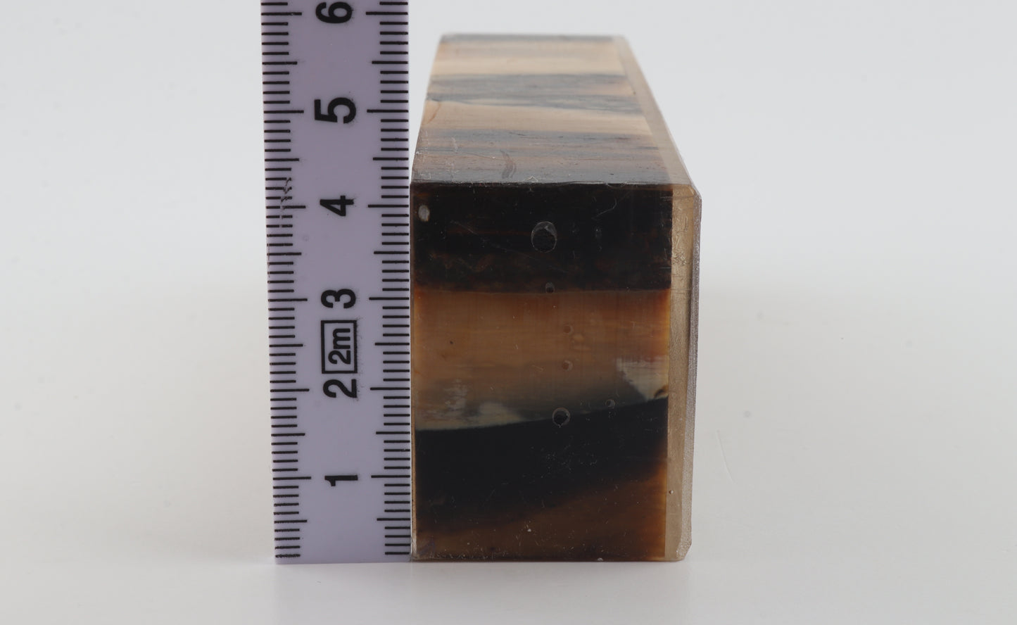 Stabilized mammoth ivory block