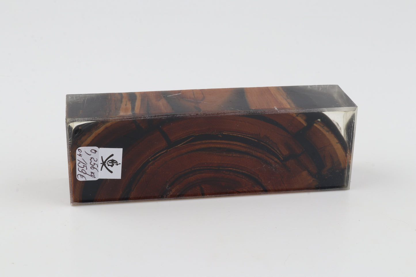 Stabilized mammoth ivory block