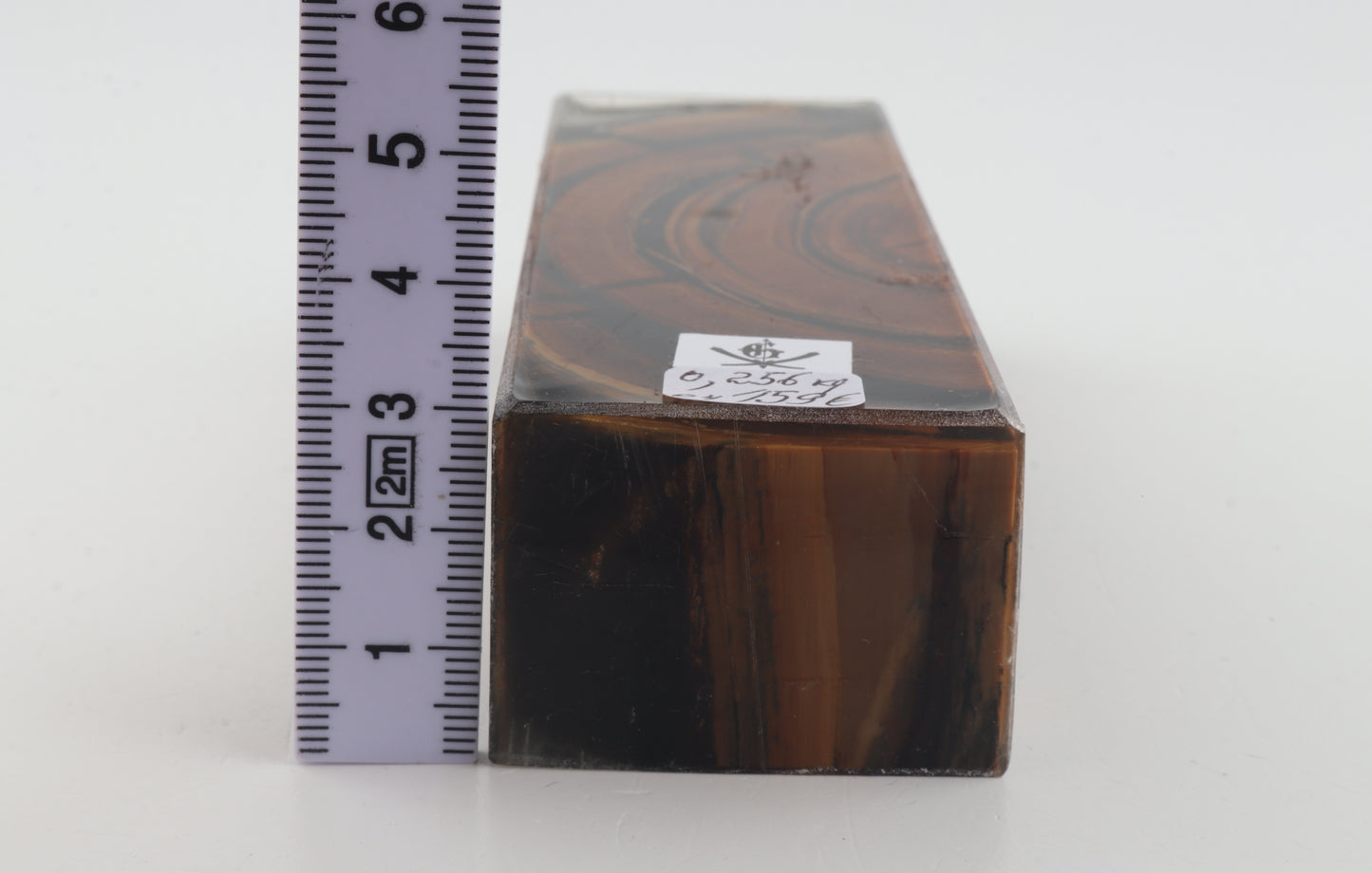 Stabilized mammoth ivory block