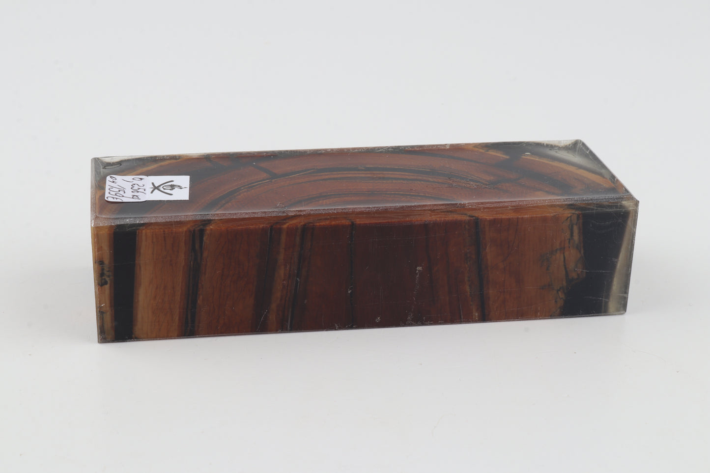 Stabilized mammoth ivory block