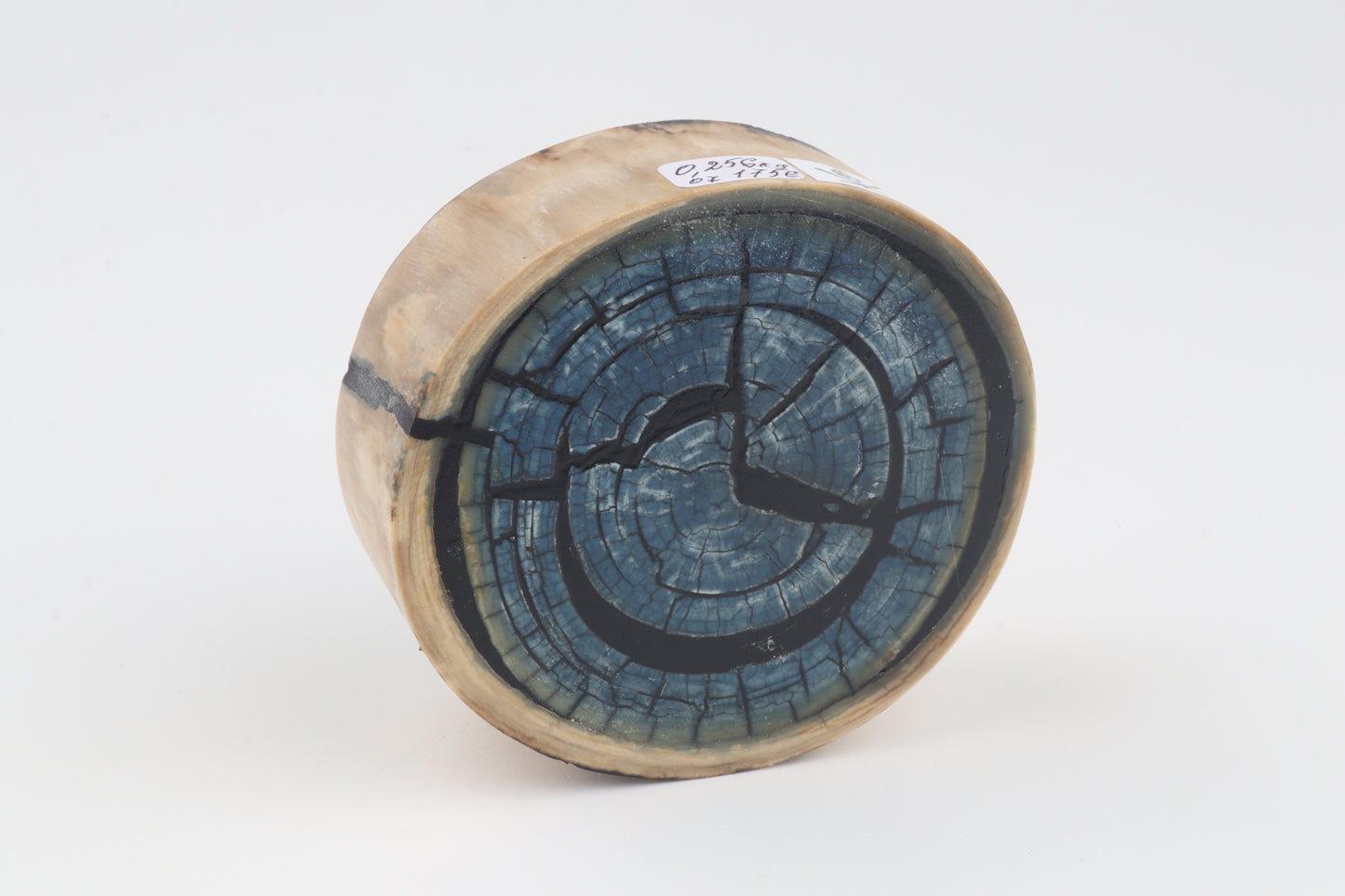 Stabilized mammoth ivory block