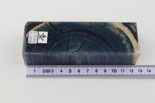 Stabilised mammoth ivory block