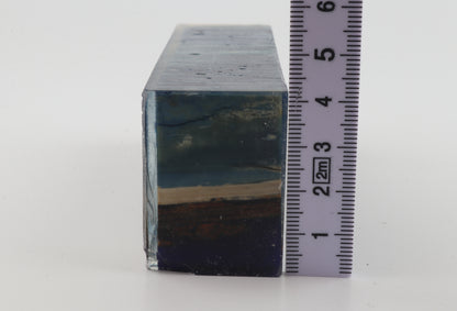 Stabilised mammoth ivory block