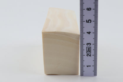 White mammoth ivory segment