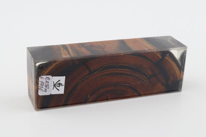 Stabilised mammoth ivory block