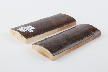 Stabilised mammoth bark scales
