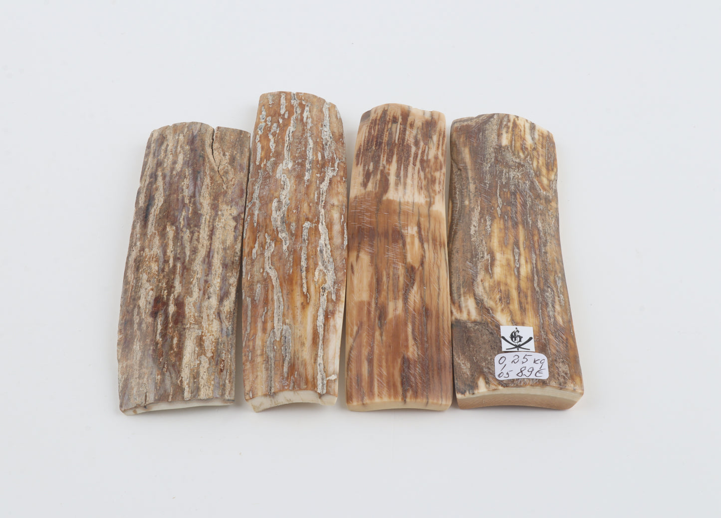 Natural mammoth bark pieces