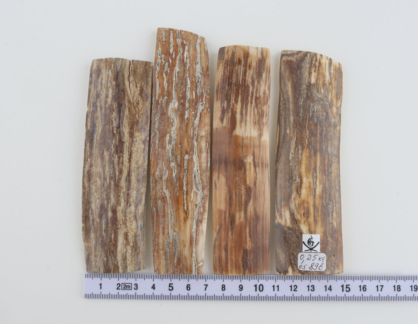Natural mammoth bark pieces