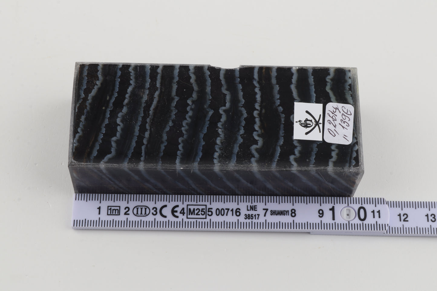 Stabilised mammoth molar block