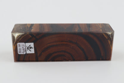 Stabilised mammoth ivory block