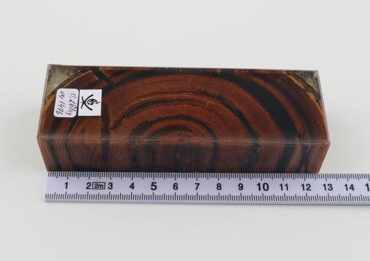 Stabilised mammoth ivory block