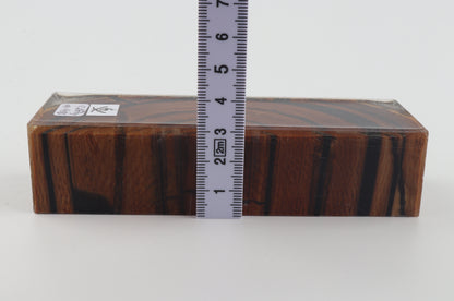 Stabilised mammoth ivory block