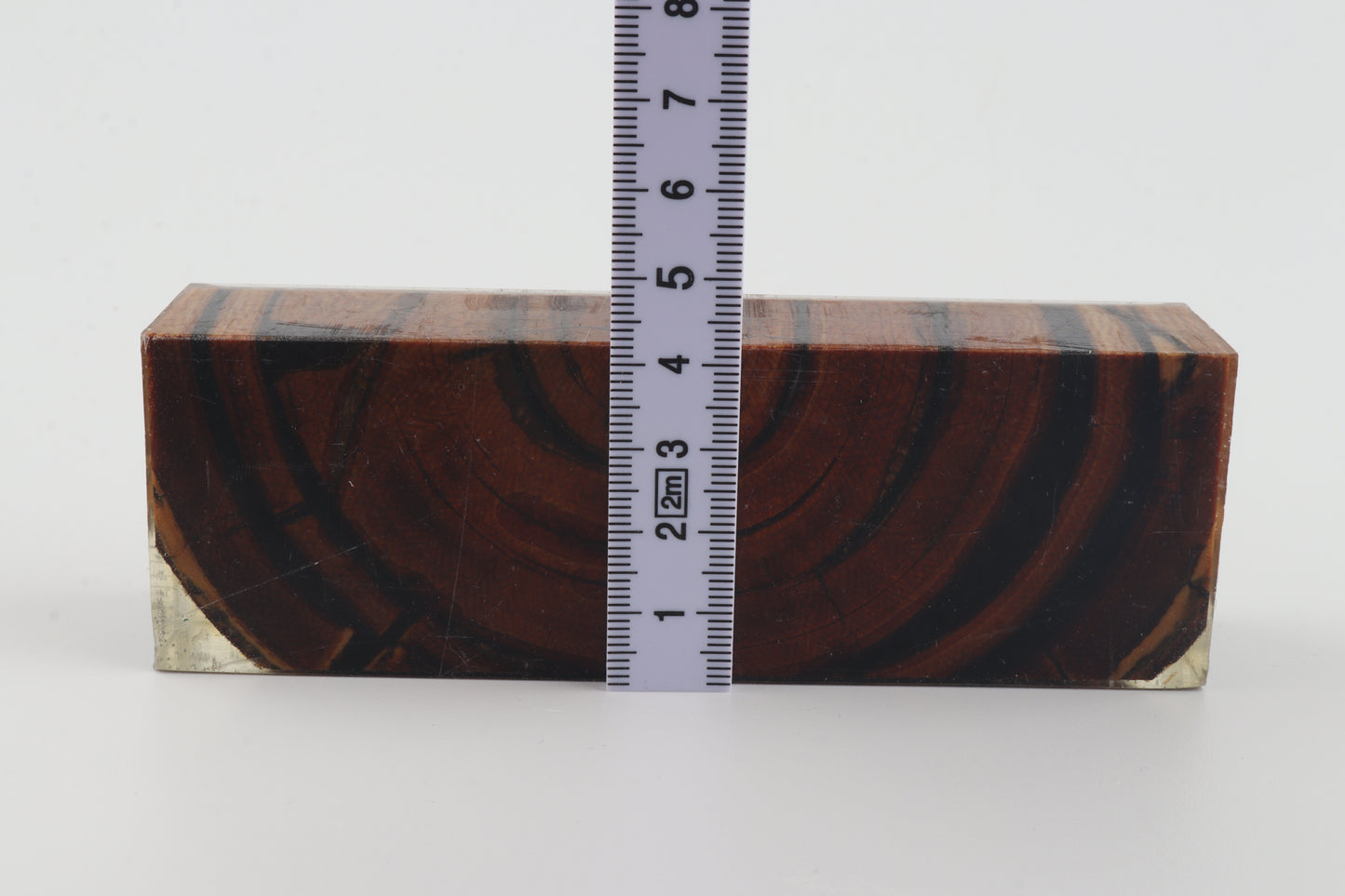 Stabilised mammoth ivory block