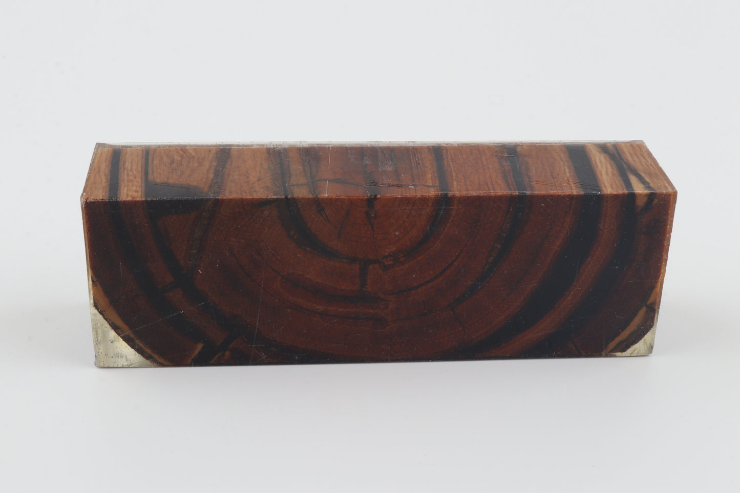 Stabilised mammoth ivory block