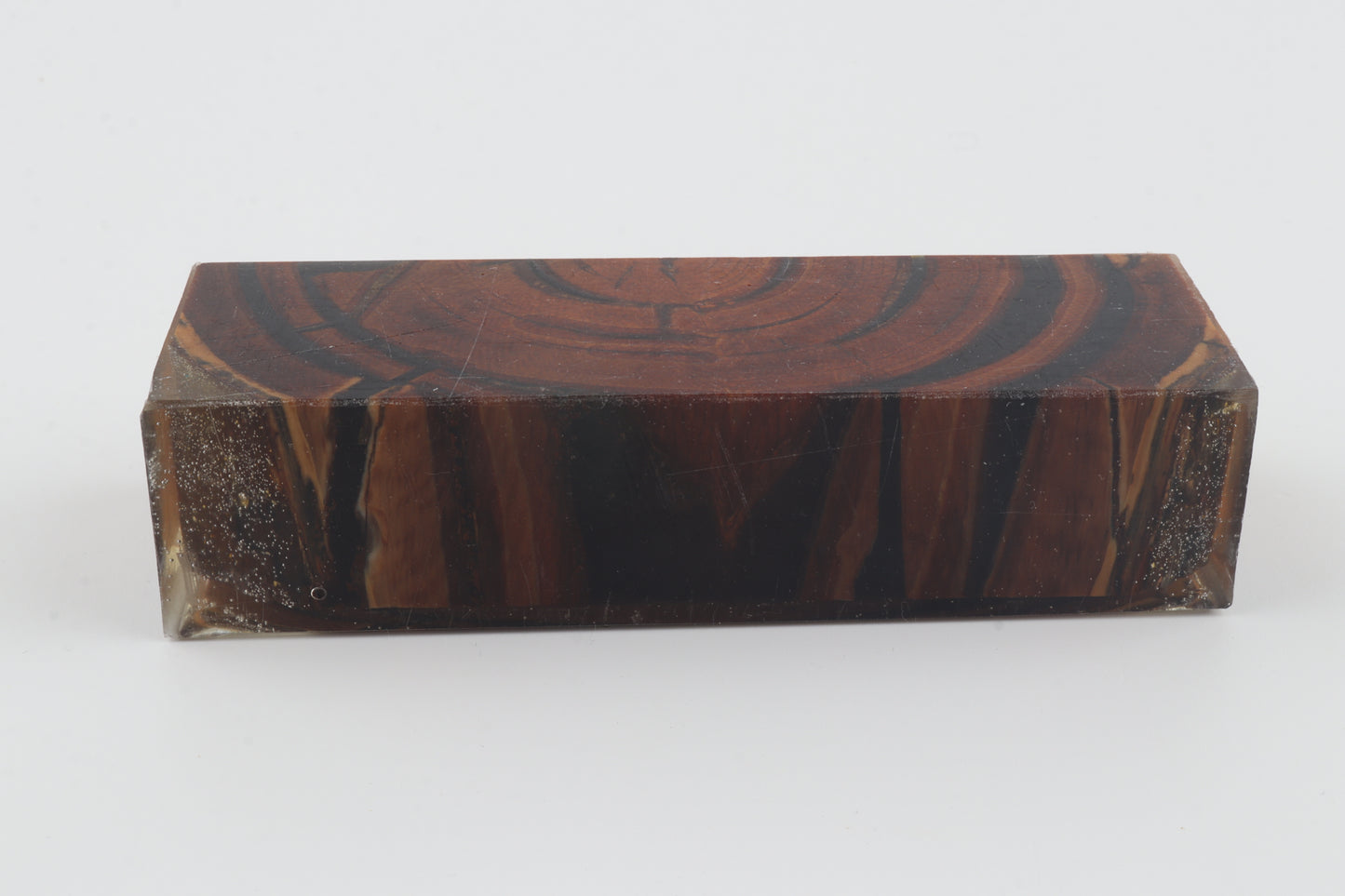 Stabilised mammoth ivory block