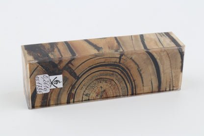 Stabilised mammoth ivory block