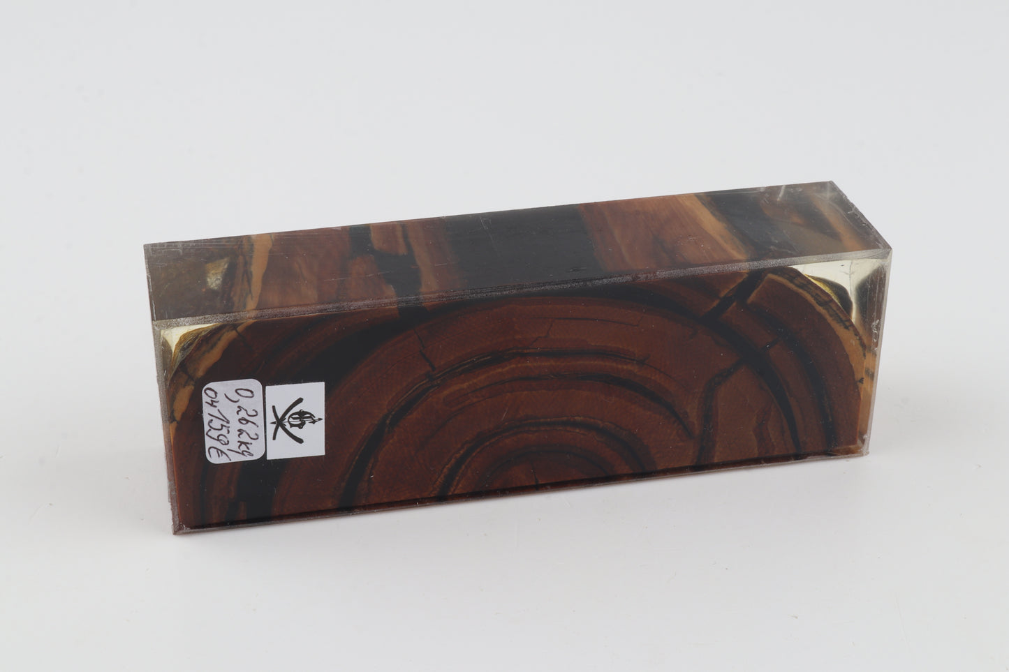 Stabilized mammoth ivory block