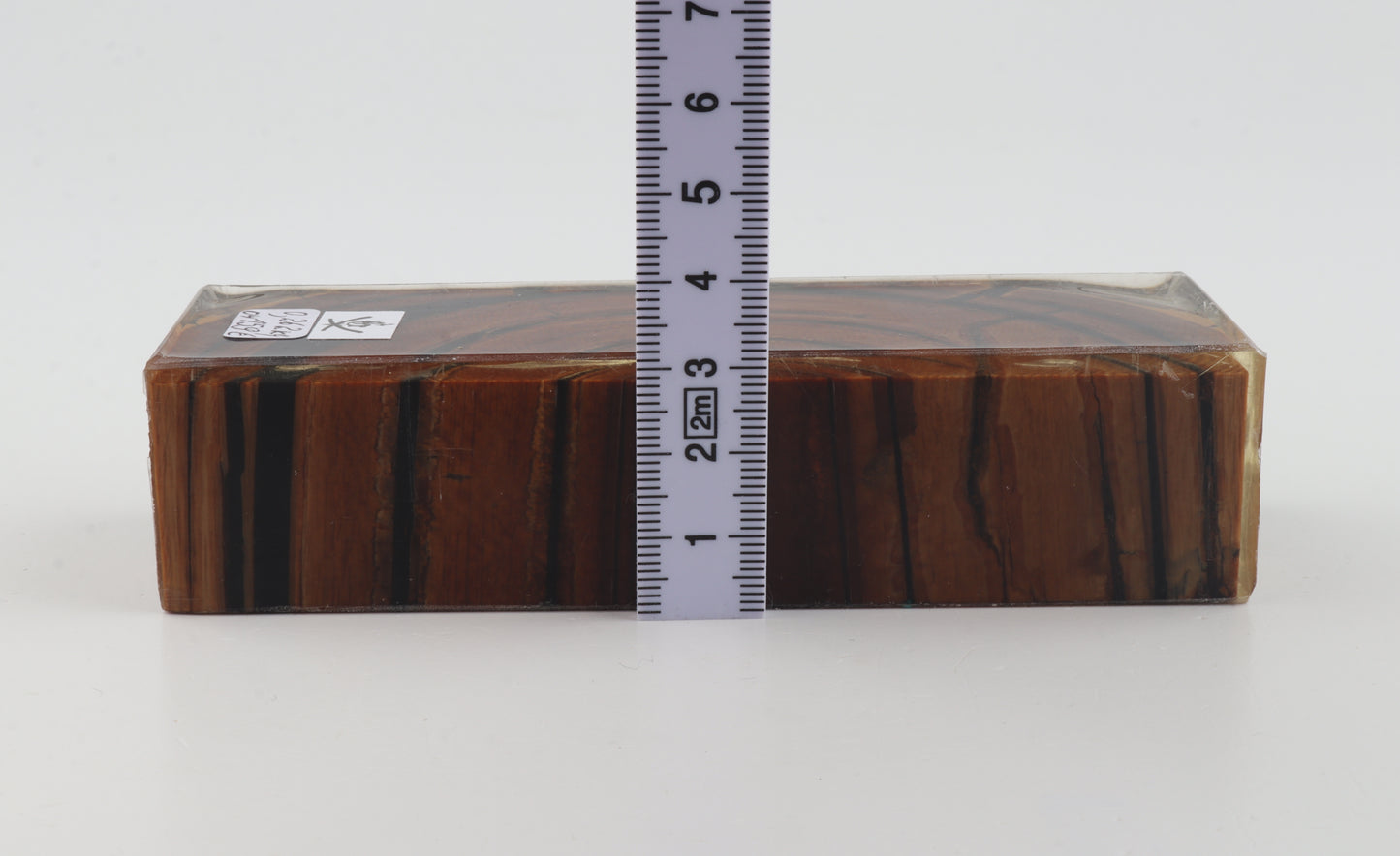 Stabilized mammoth ivory block