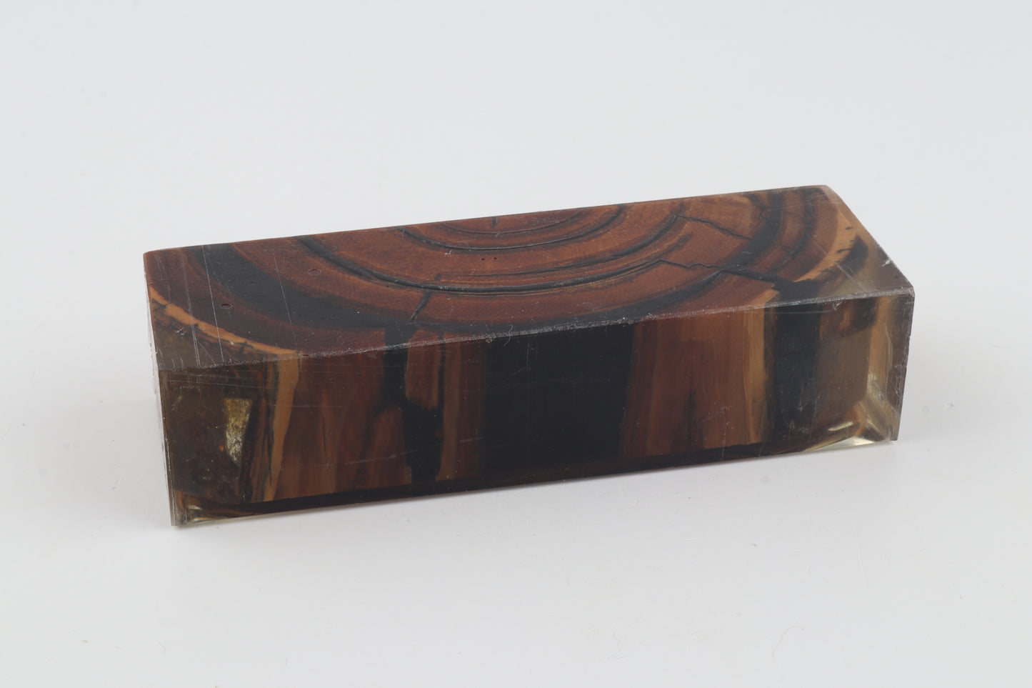 Stabilized mammoth ivory block