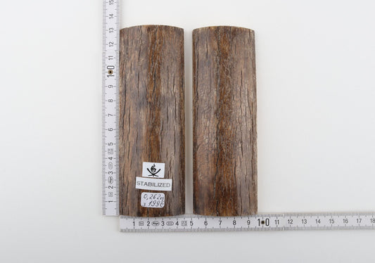 Stabilised mammoth bark scales
