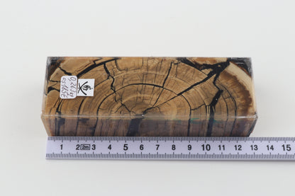 Stabilized mammoth ivory block