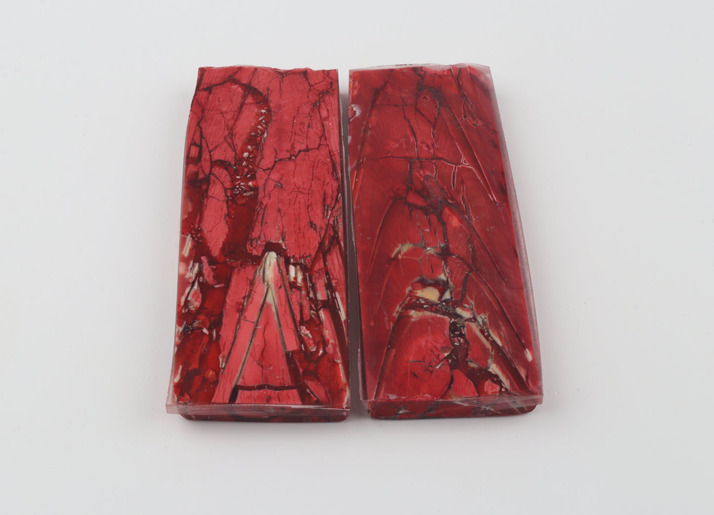 Stabilised mammoth ivory scales