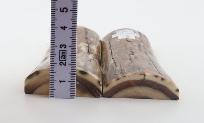 Stabilized mammoth bark scales