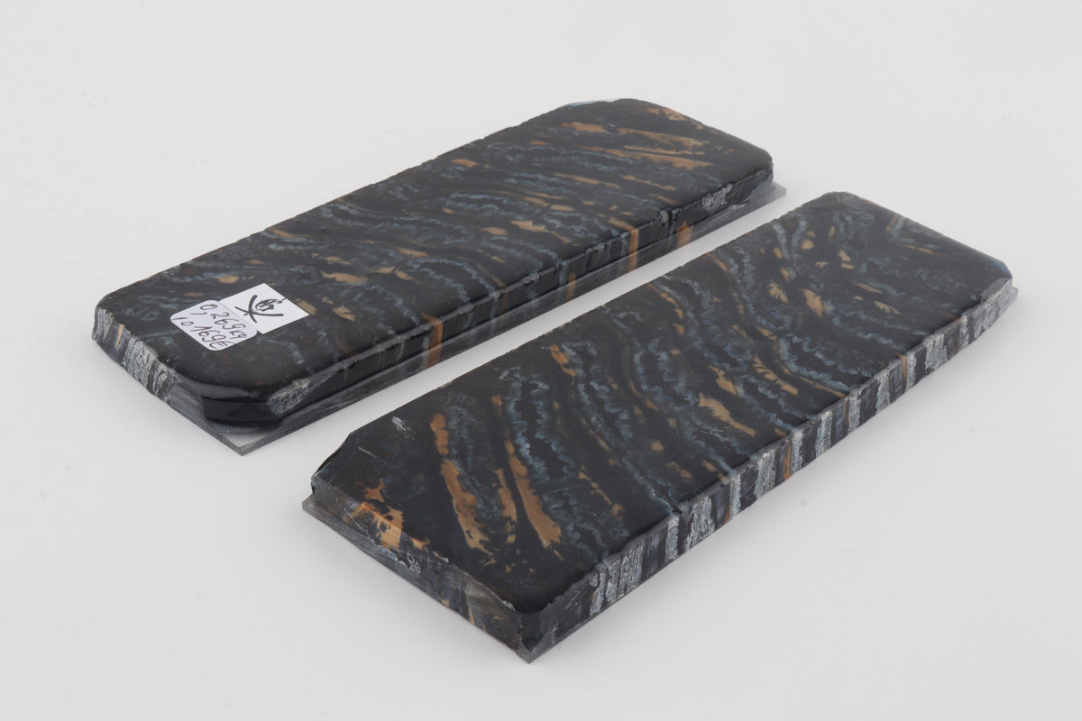 Stabilised mammoth molar scales