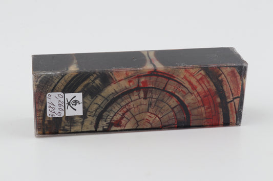 Stabilized mammoth ivory block