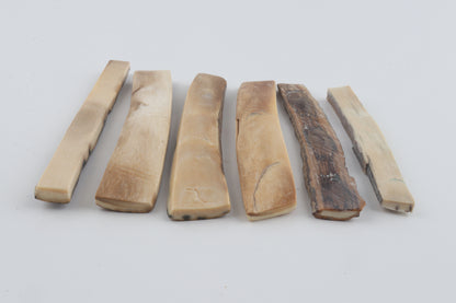 Natural mammoth bark pieces