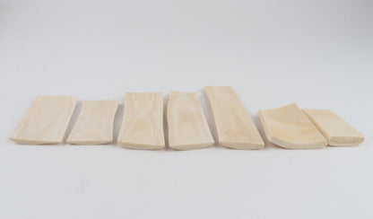 Natural mammoth bark pieces