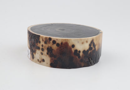 Stabilised mammoth ivory block