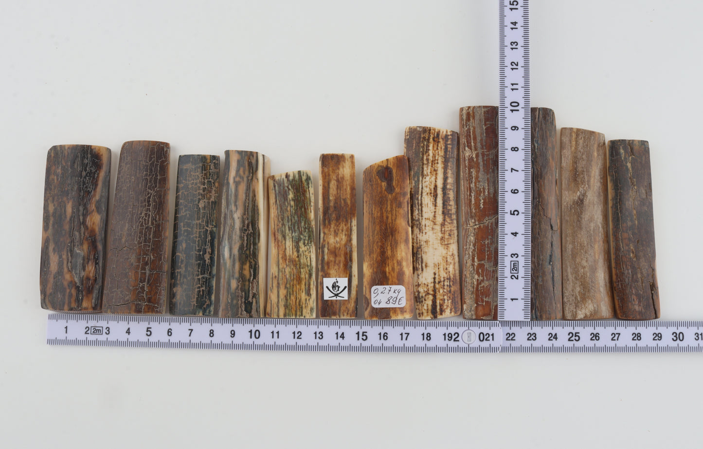 Natural mammoth bark pieces