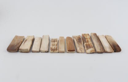 Natural mammoth bark pieces