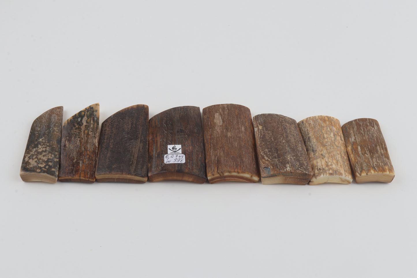 Natural mammoth bark pieces