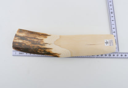 White-brown mammoth ivory piece
