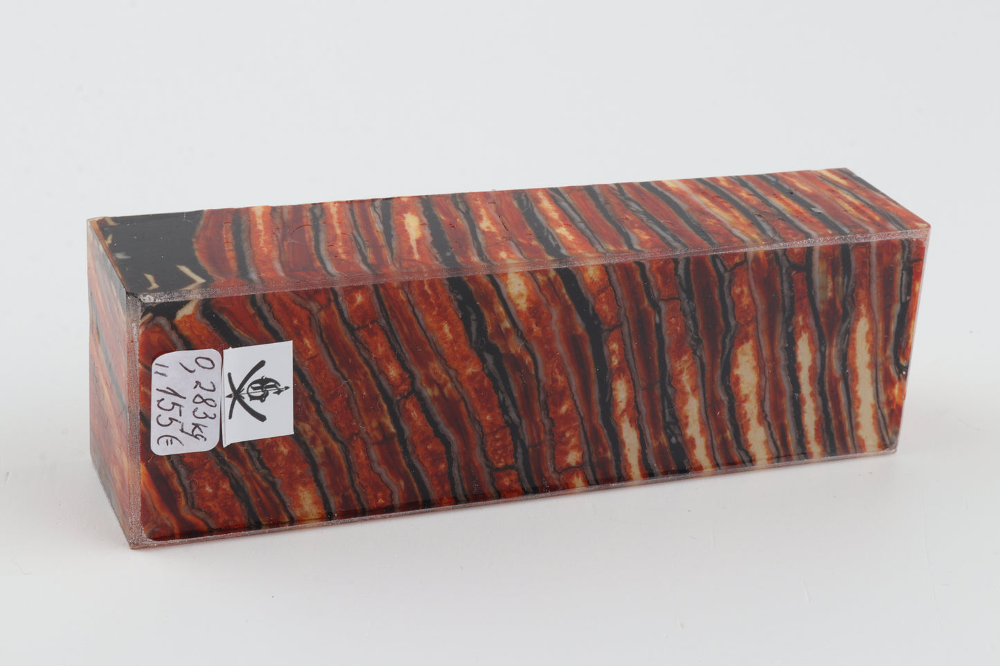 Stabilised mammoth molar block