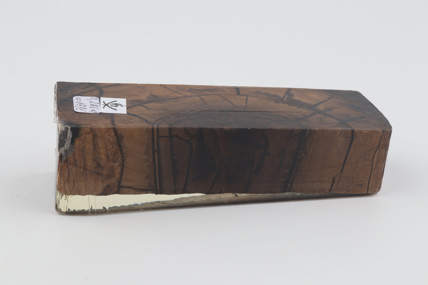 Stabilized mammoth ivory block