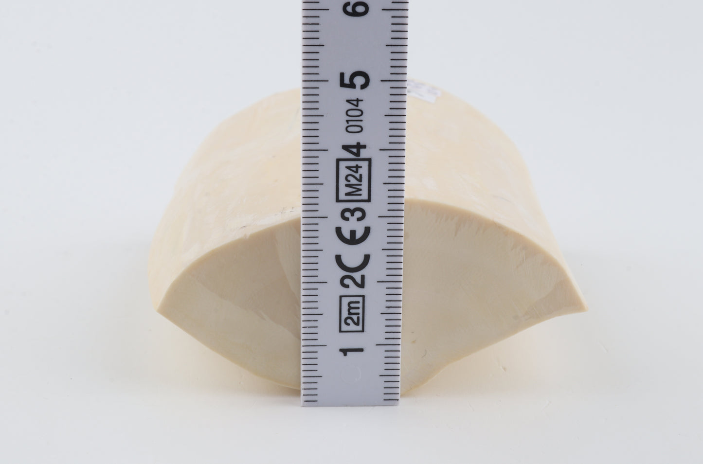 White mammoth tusk piece