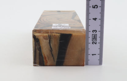 Stabilized mammoth ivory block