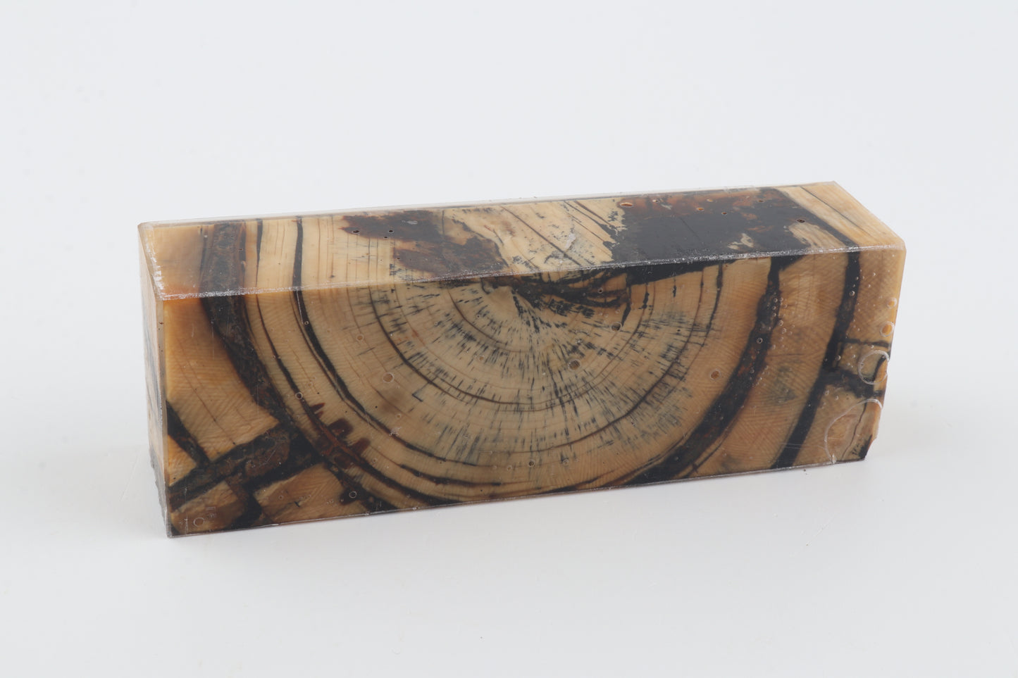Stabilized mammoth ivory block
