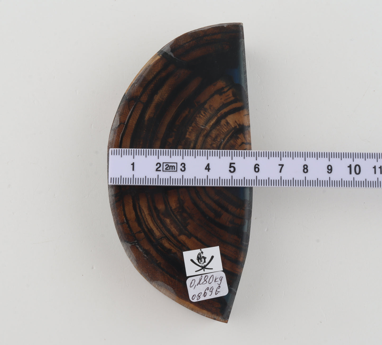 Stabilized mammoth ivory piece