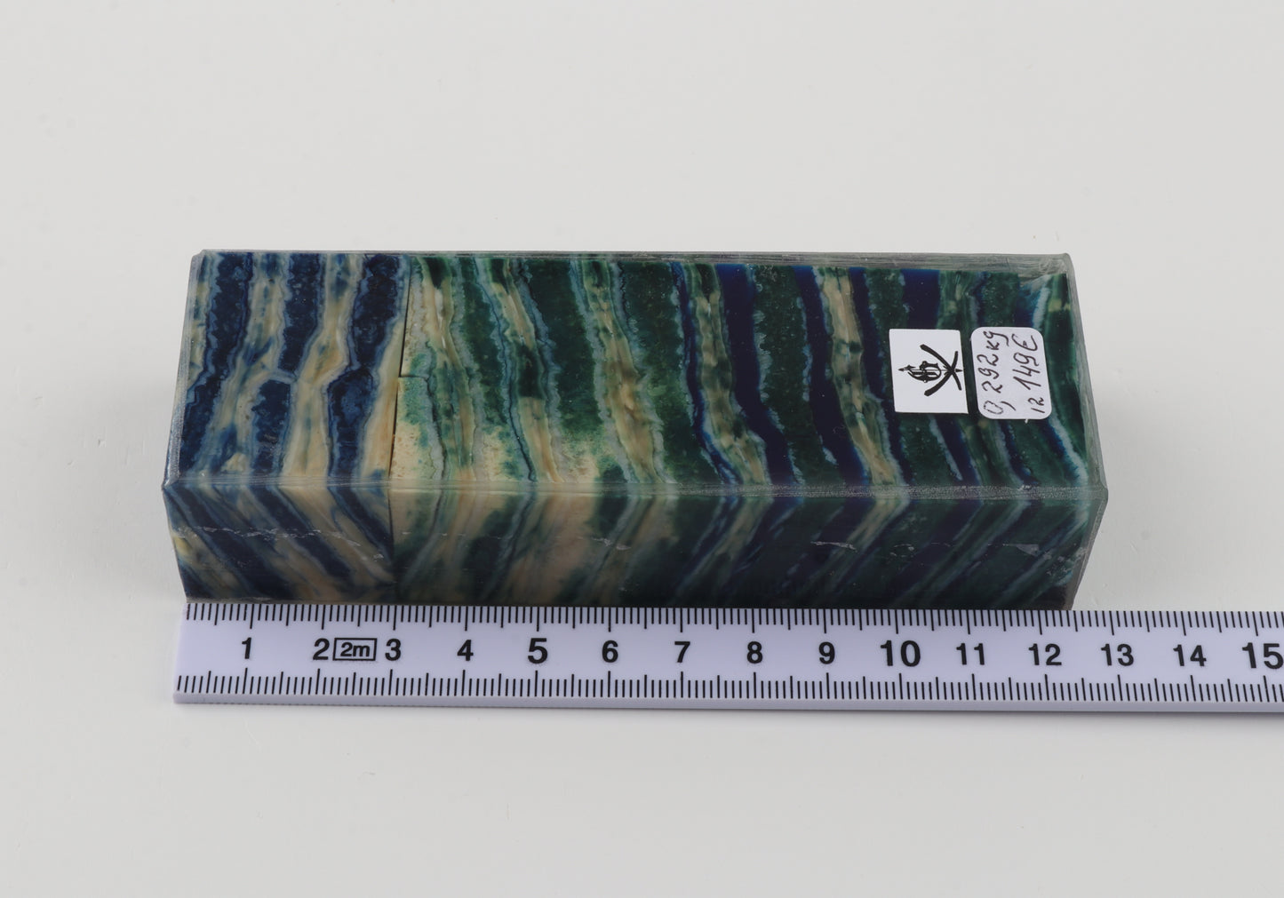 Stabilised mammoth molar block