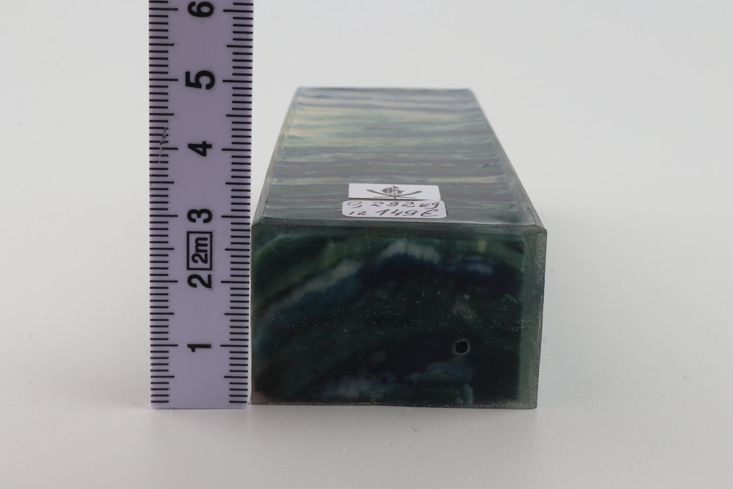 Stabilised mammoth molar block