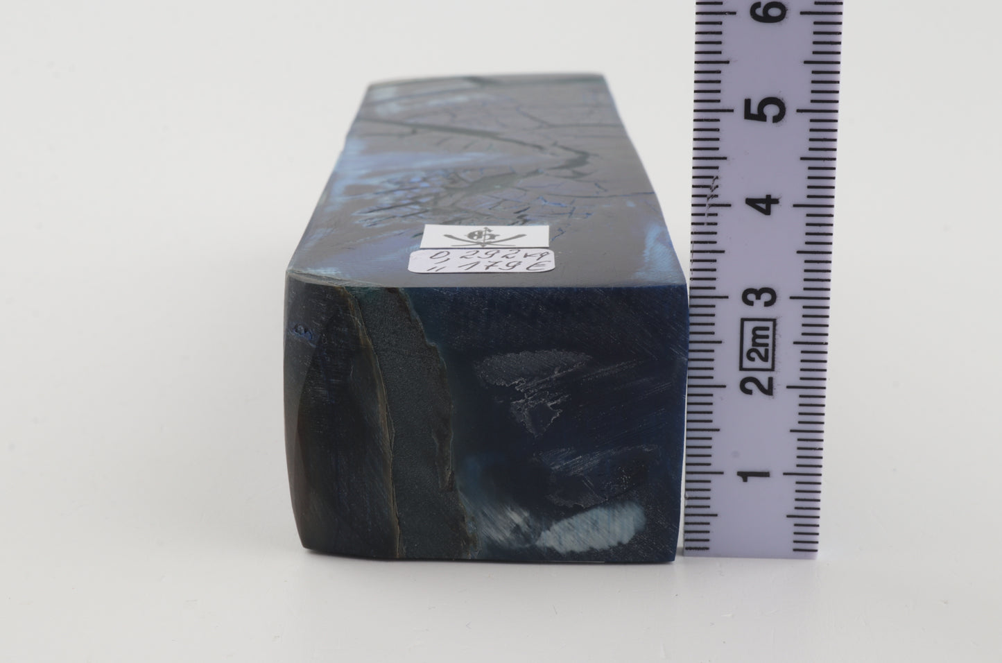 Stabilized mammoth ivory block