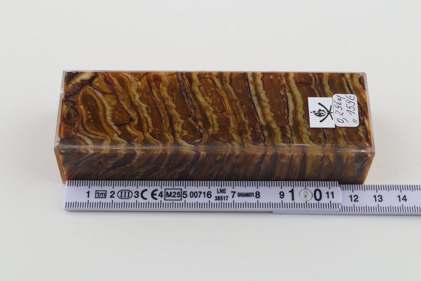 Stabilised mammoth molar block