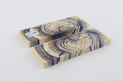 Stabilised mammoth ivory scales