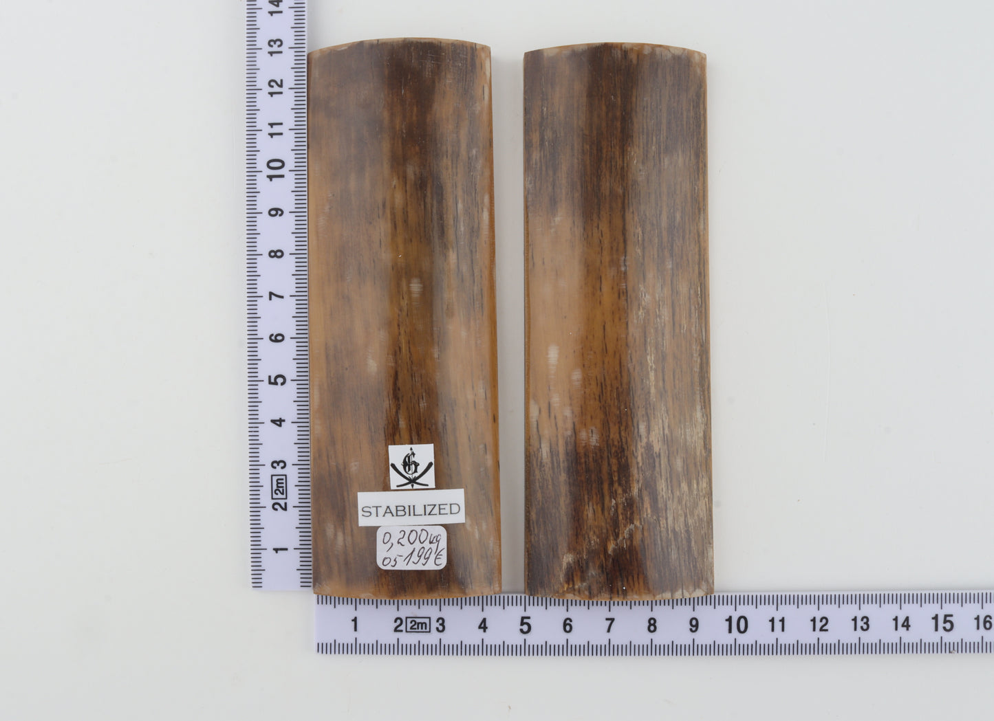 Stabilized mammoth bark scales