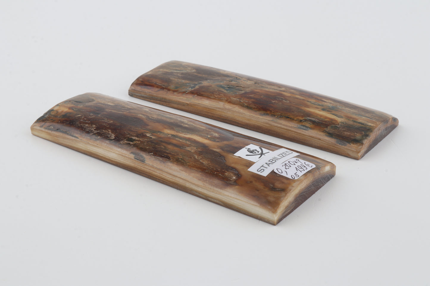 Stabilised mammoth bark scales