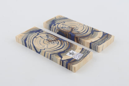 Stabilised mammoth ivory scales